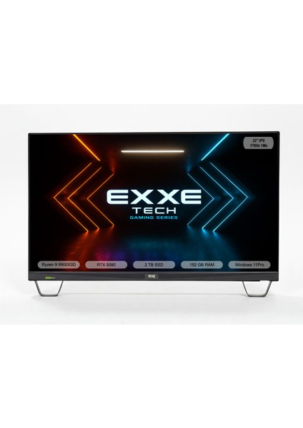 Alpin 32" | Amd Ryzen 9 9900X3D | Nvıdıa Geforce RTX5080 |2 Tb SSD | 192GB Ddr5 6600MHZ | Windows 11 Pro