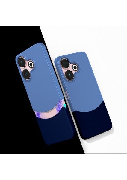 Spia Redmi 13 4g Kılıf Mıknatıslı Spıa Duble Kapak - Gri fiyatları