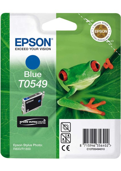 T0549-C13T05494020 Mavi-Blue Orijinal Kartuş fiyatları