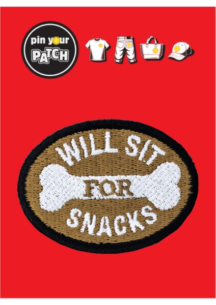 Ütü ile Yapışan Yama 7054 Kemik