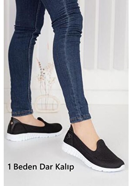 Kadın Fileli Bez Yazlık Spor Babet