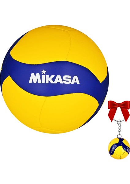 Mıkasa Sentetik Deri Voleybol Topu No 5 V360W ve Mikasa Anahtarlık Hediye
