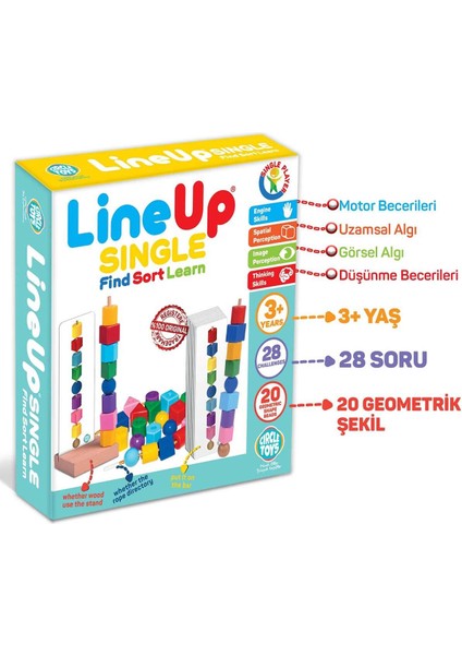 Line Up Single Boncuk Dizme Oyunu fiyatları