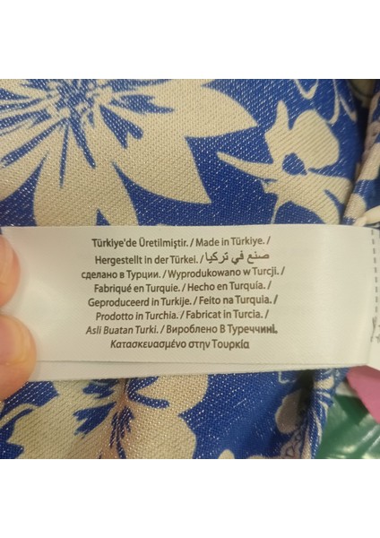 Destekli Büyük Beden Çiçek Desenli Bikini Takımı fırsatları