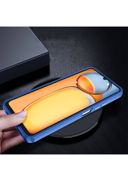 Spia Xiaomi Poco C65 Kılıf Spıa Flora Kapak-Siyah fiyatları