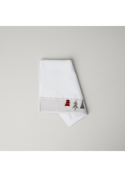 Pine Pamuk 30X45 cm El Havlusu Ekru