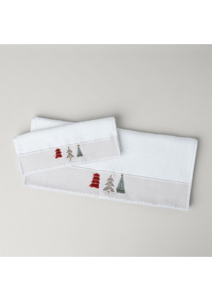 Pine Pamuk 30X45 cm El Havlusu Ekru modelleri