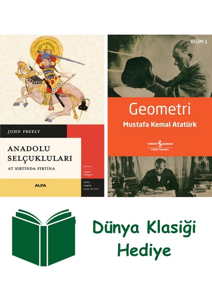 Anadolu Selçukluları + Geometri + Dünya Klasiği Hediye