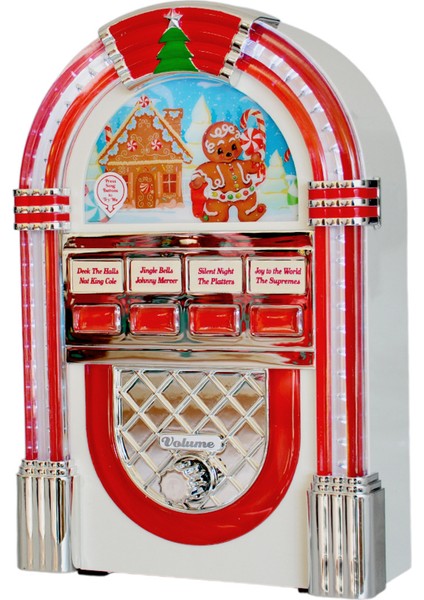 Yılbaşı Dekoru Işıklı Müzik Kutusu fiyatları