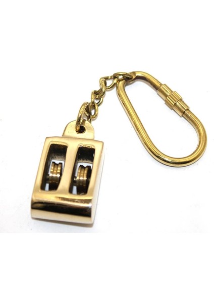 Pirinç Anahtarlık KSK2114 - Lisinya