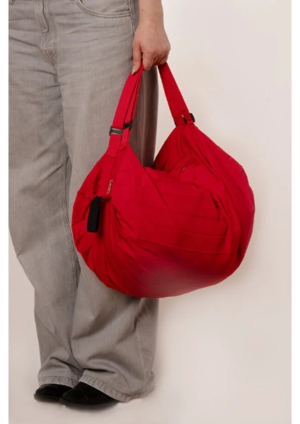 Kırmızı Katlanabilir Seyahat Çantası modelleri