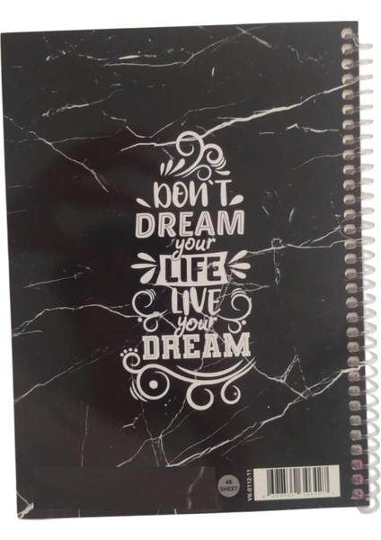 A5 Boy Simli ve Sulu Şeffaf Kalemlikli Defter fırsatları