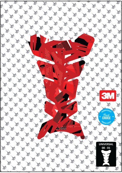 Renkli Baskılı Universal Tank Pad GC-08-1