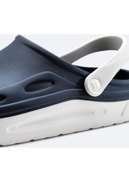 Erkek Lacivert-Beyaz Eva Terlik A31Y8316