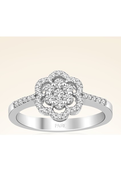 0,38 Karat Fantezi Pırlanta Yüzük