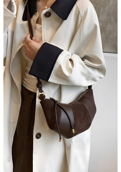 Acı Kahve Kruvasan Omuz Çantası fiyatları