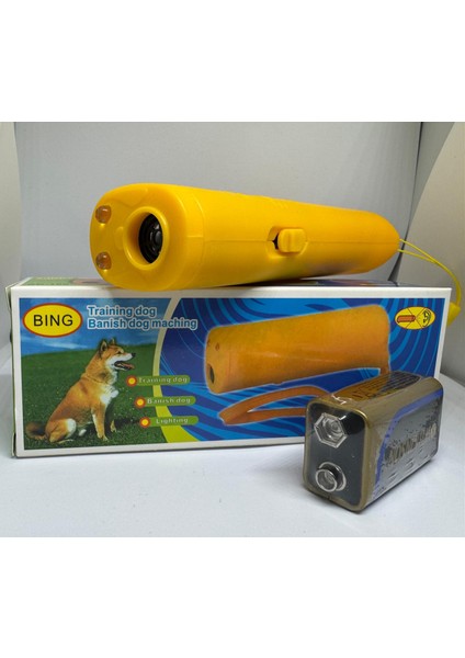 Köpek Saldırılarına Karşı Zararsız Kullanımı Kolay Cihaz Pil Hediyeli