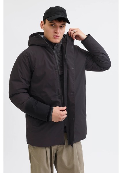 Essentials Jjekeen Regular Fit Kapüşon Yaka Mont Erkek Mont 12278782 fiyatları