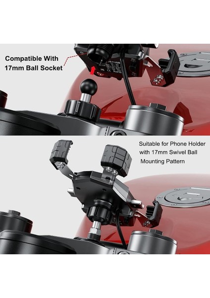 17MM Toplu Motosiklet Çatal Bağlantı Adaptörü