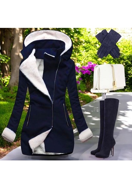 Kışlık Günlük Kaşmir Kadın Kaşe Kaban modelleri