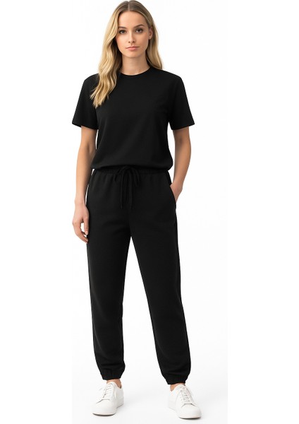 Defduu Store Kadın Eşofman Altı 3 Iplik Şardonlu