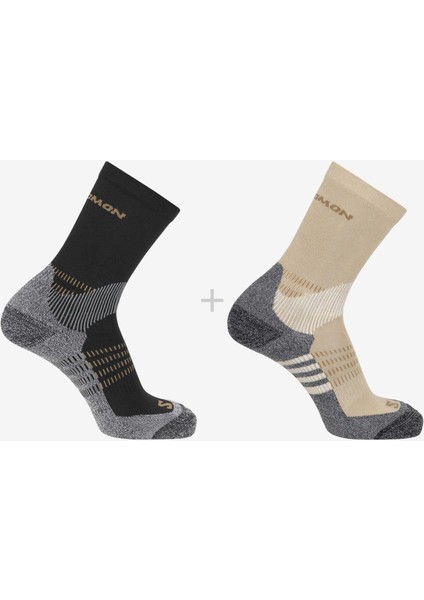 X Ultra Access Crew 2-Pack R+L Unisex Çorap modelleri