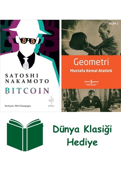 Bitcoin + Geometri + Dünya Klasiği Hediye