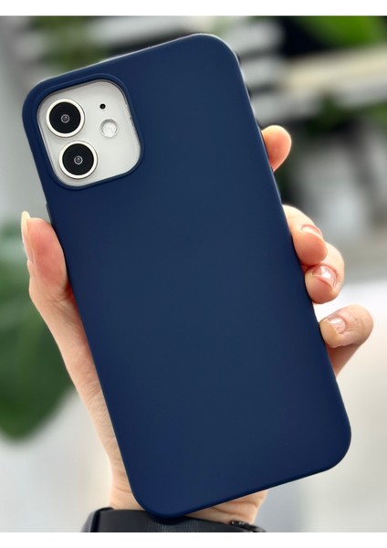 Iphone 12 ve 12 Pro Uyumlu Içi Kadife Sıvı Silikon Leke Tutmaz Lansman Kılıf fiyatları