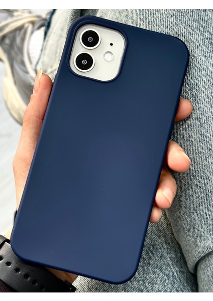 Iphone 12 ve 12 Pro Uyumlu Içi Kadife Sıvı Silikon Leke Tutmaz Lansman Kılıf modelleri