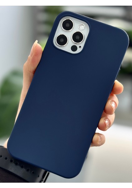 Iphone 12 ve 12 Pro Uyumlu Içi Kadife Sıvı Silikon Leke Tutmaz Lansman Kılıf indirimleri