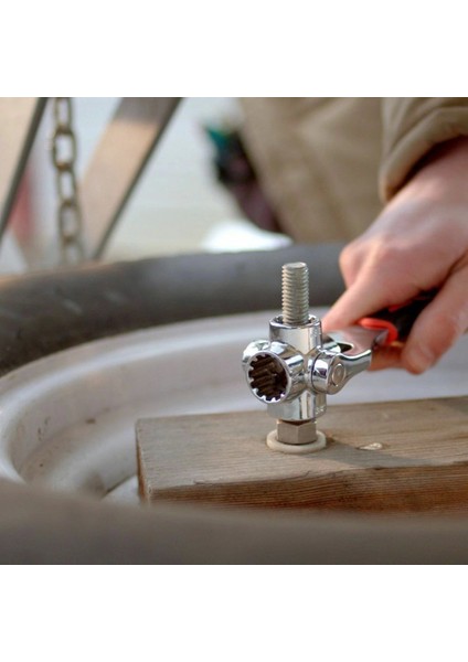 360 ° Döner Başlıklı Çok Fonksiyonlu Soket Anahtar ( Lisinya )