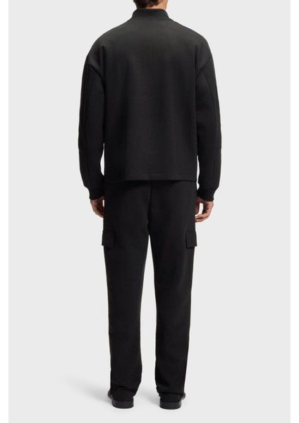 Pamuklu Regular Fit Yarım Fermuarlı Dik Yaka Sweat Erkek Sweat 50546402 001 modelleri