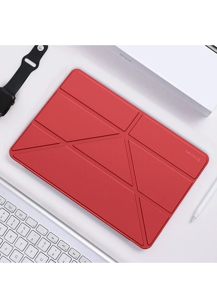 Baseus Y-Type Akıllı Deri Kılıf Ipad 7 Nesil 10.2inch Tablet KILIF-(5775) - ?66?07E0-5G7966 modelleri