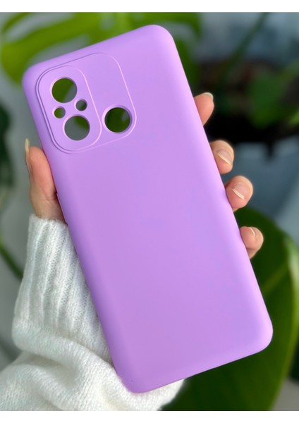 Redmi 12C Uyumlu Içi Kadife Lansman Esnek Silikon Kılıf