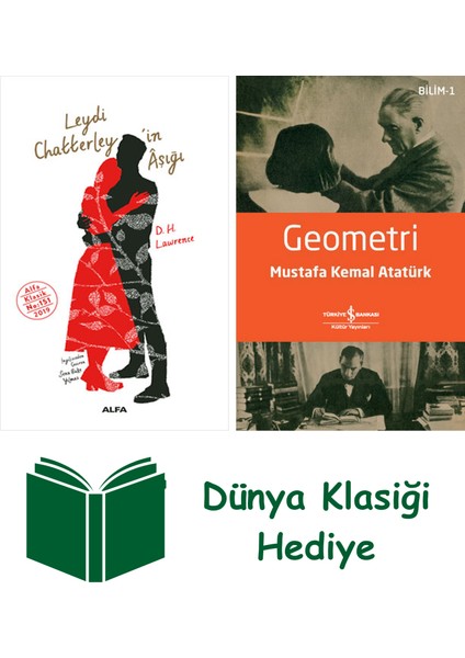 Leydi Chatterley’in Aşığı + Geometri + Dünya Klasiği Hediye