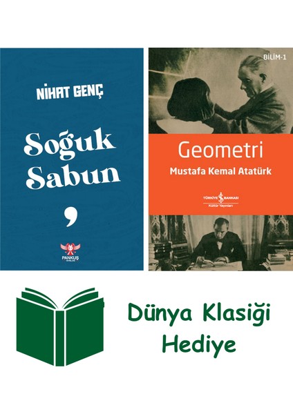 Soğuk Sabun + Geometri + Dünya Klasiği Hediye
