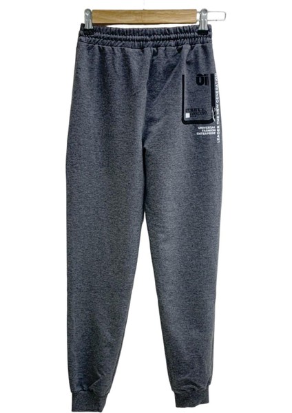 Mojo Erkek Çocuk 12-16 Yaş Garson Boy Eşofman Altı Füme