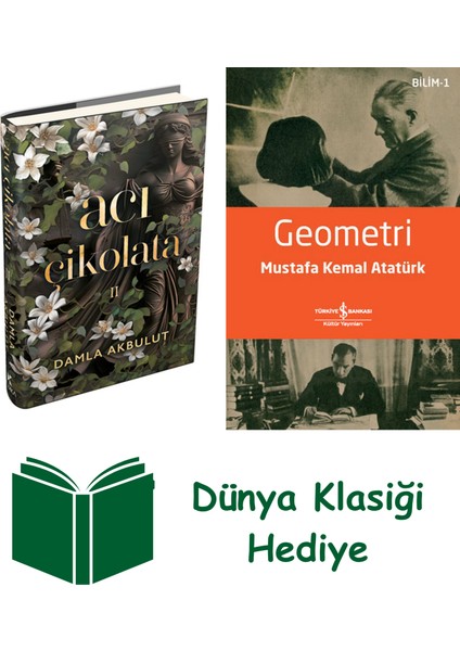 Acı Çikolata - 2 (Ciltli) + Geometri + Dünya Klasiği Hediye