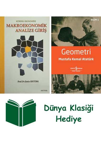 Makroekonomik Analize Giriş + Geometri + Dünya Klasiği Hediye