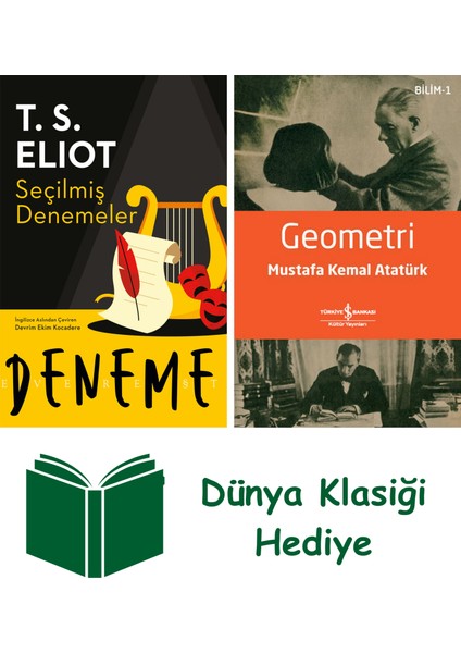 Seçilmiş Denemeler + Geometri + Dünya Klasiği Hediye