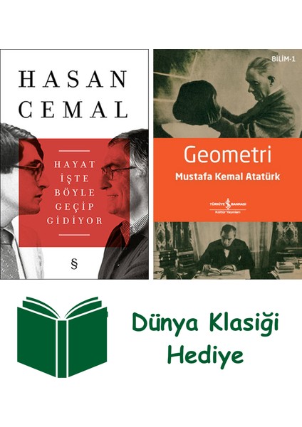 Hayat Işte Böyle Geçip Gidiyor + Geometri + Dünya Klasiği Hediye