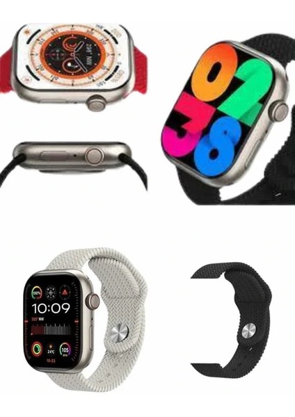 Akıllı Kol Saat Amoled Ekran Android ve Ios Uyumlu Arama Konuşma modelleri