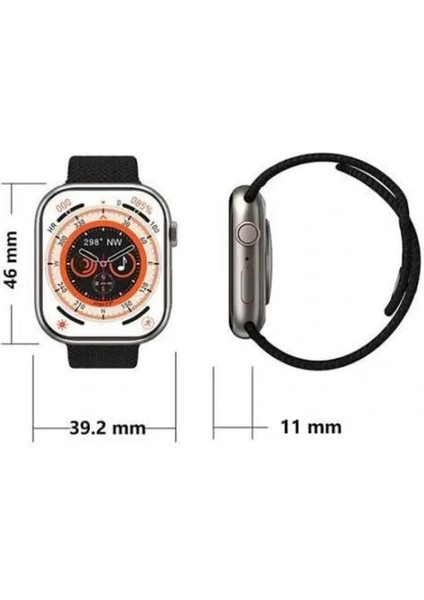 Akıllı Kol Saat Amoled Ekran Android ve Ios Uyumlu Arama Konuşma fırsatları
