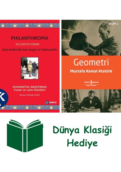 Philanthropia - Hellenistik Dönem + Geometri + Dünya Klasiği Hediye