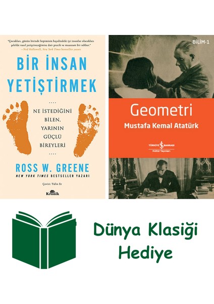 Bir Insan Yetiştirmek + Geometri + Dünya Klasiği Hediye