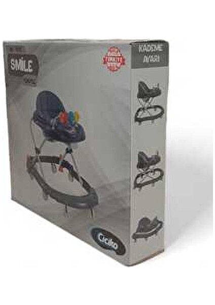 RB-1975 Smile Yüksekli Ayarlı Müzikli Yürüteç