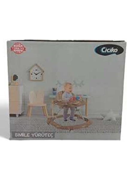 RB-1975 Smile Yüksekli Ayarlı Müzikli Yürüteç