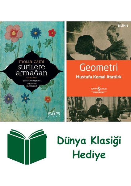 Sufilere Armağan + Geometri + Dünya Klasiği Hediye