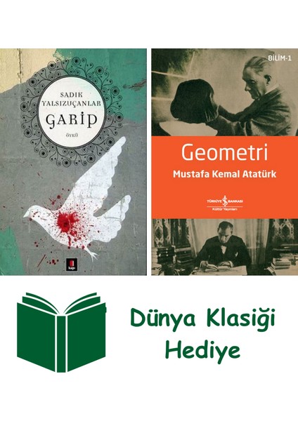 Garip + Geometri + Dünya Klasiği Hediye