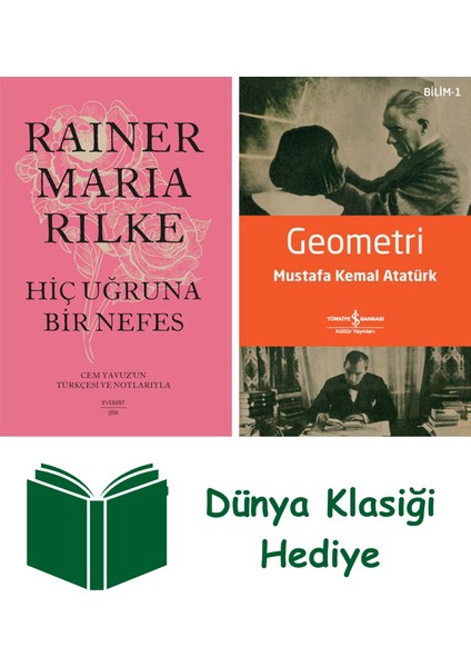 Hiç Uğruna Bir Nefes (Ciltli) + Geometri + Dünya Klasiği Hediye